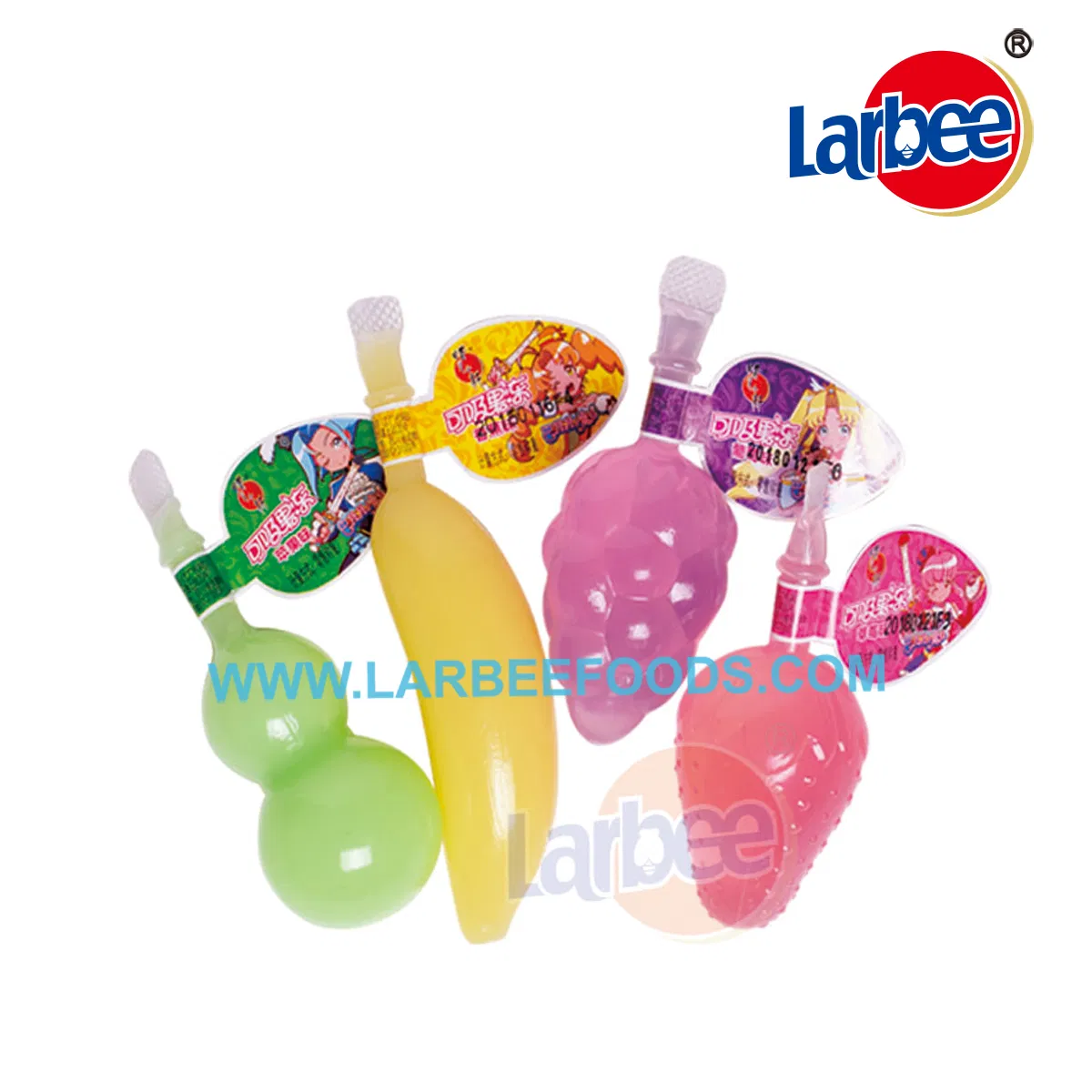 HACCP 인증서가 포함된 할랄 식품 50g 과일 젤리 음료 과일 젤리