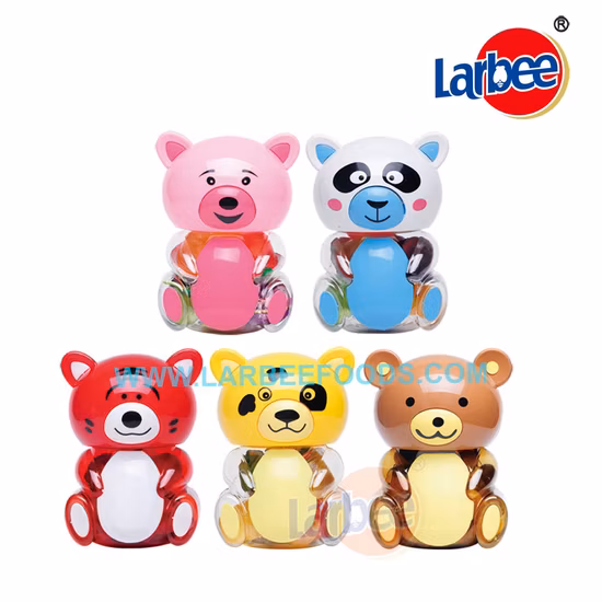 Larbee 공장에서 곰 항아리에 도매 16.5g 코코넛 과일 젤리